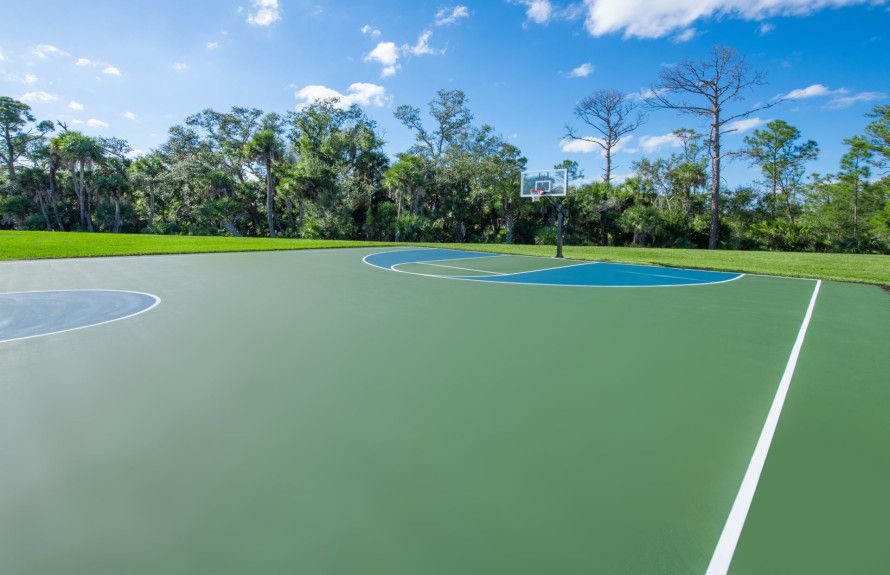 Half Basketball Court