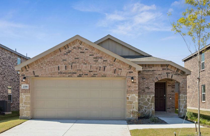 The Taft, a one-story home with 2-car garage