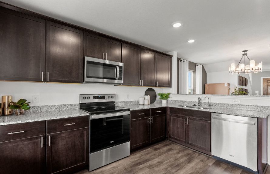 Coolidge Model Kitchen