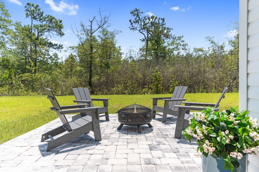 Enjoy Coastal Carolina weather on the Patio! Model Home Representation.