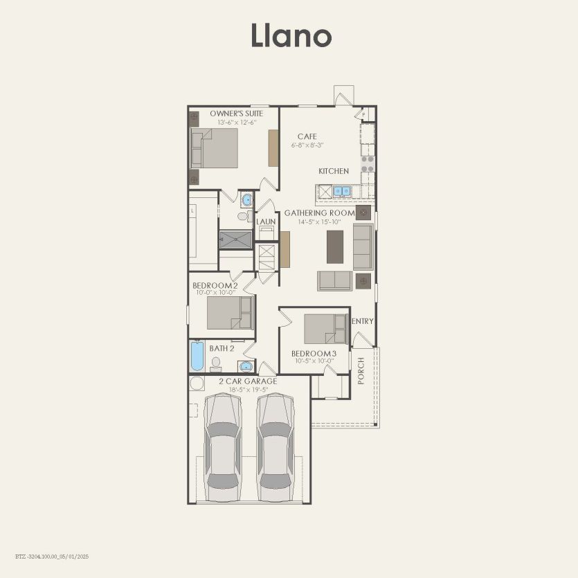 First Floor 3 br / 2 ba