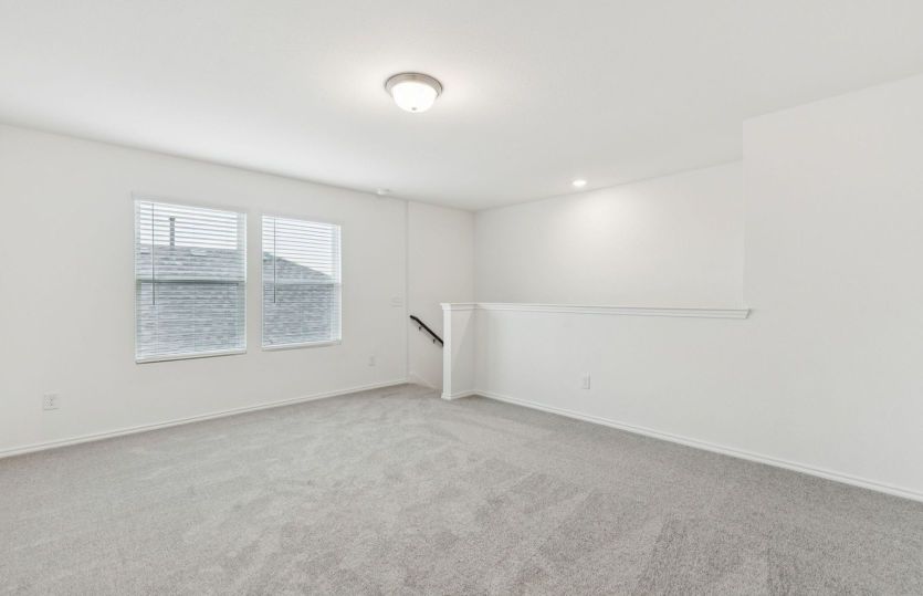 Game room on second floor