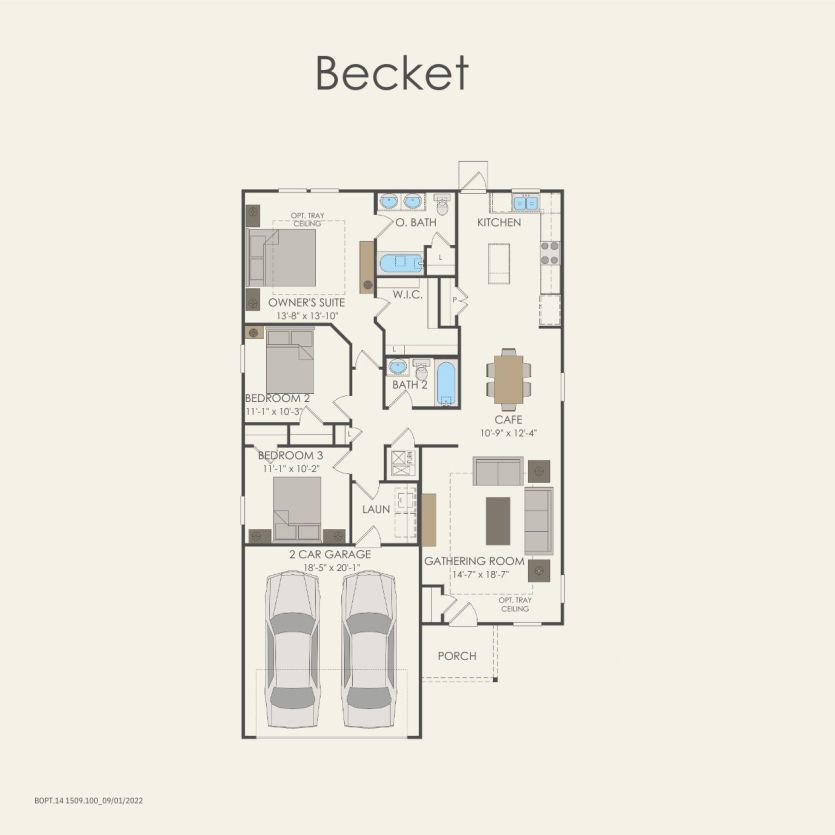 First Floor 3 br / 2 ba