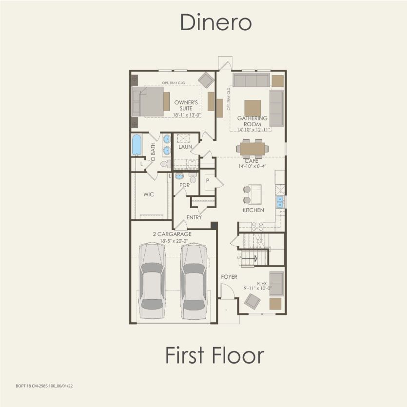 First Floor 4 br / 2.5 ba