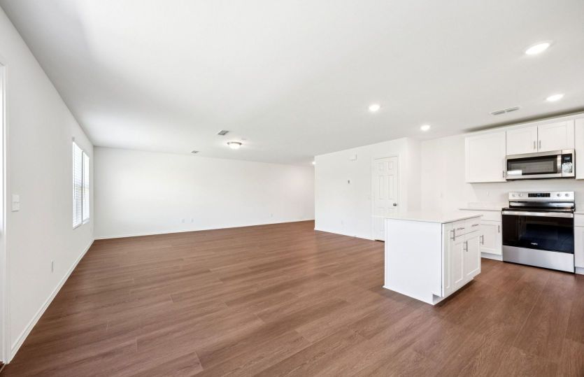 Open concept living *photos are not of actual home, some features vary