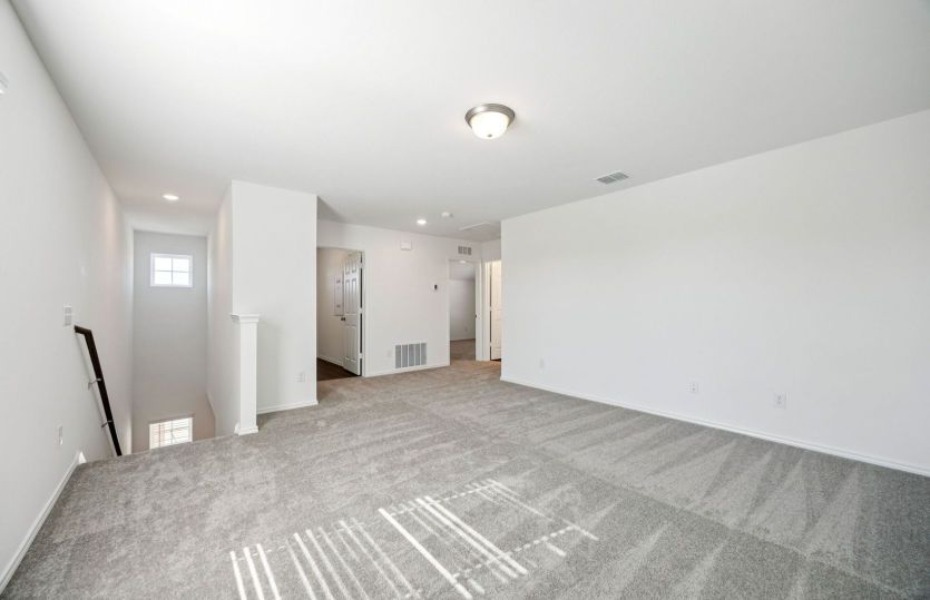 Game room on second floor *photos are not of actual home, some features vary