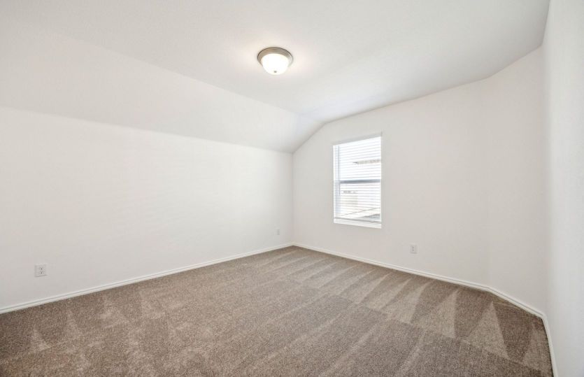 Secondary bedroom *photos are not of actual home, some features vary