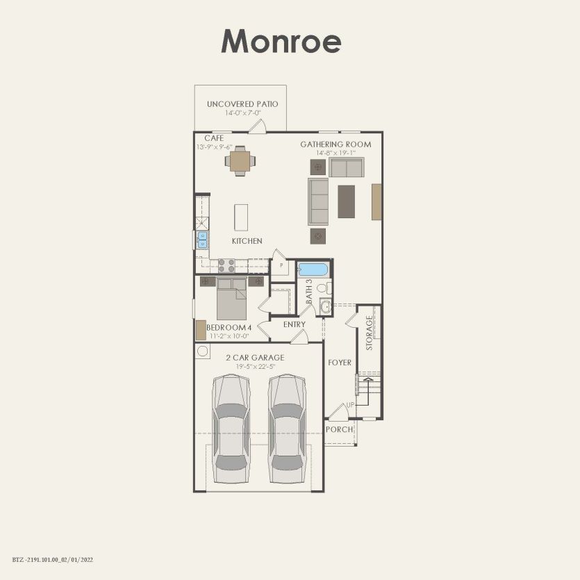 First Floor 4 br / 3 ba