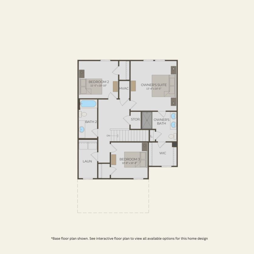 Second Floor 3 br / 2.5 ba
