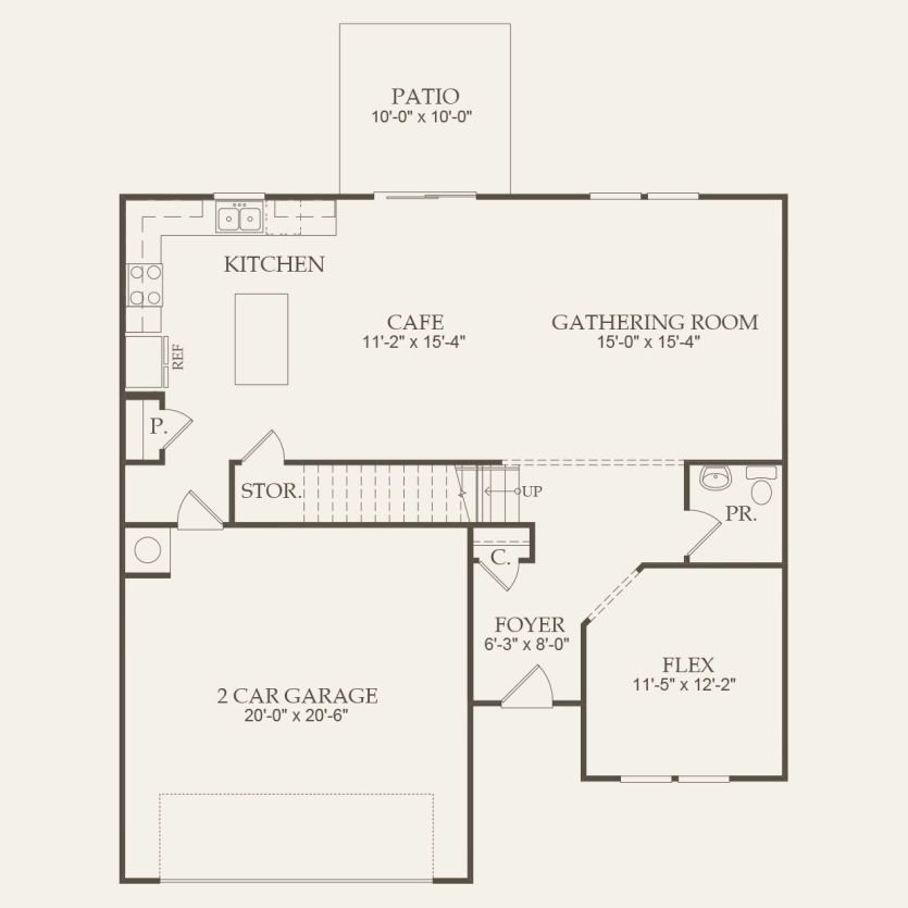 First Floor 4 br / 2.5 ba