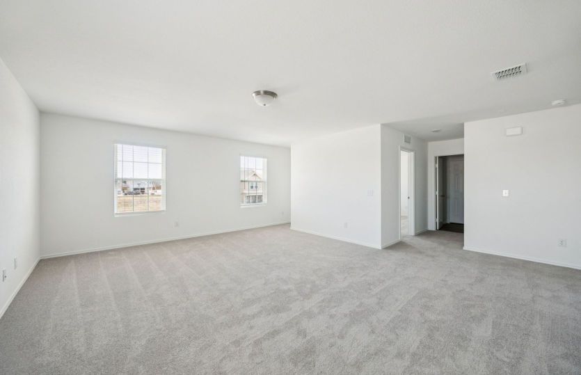 Game room on second floor