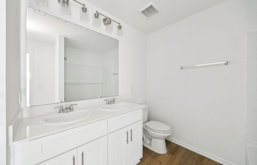 Secondary bathroom