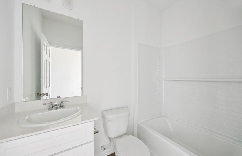 Secondary bathroom