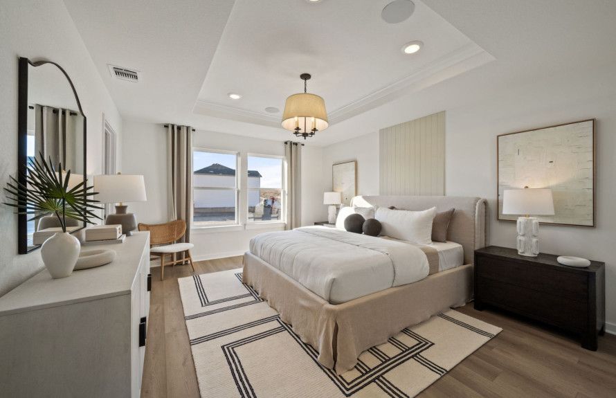 Spacious Primary Bedrooms