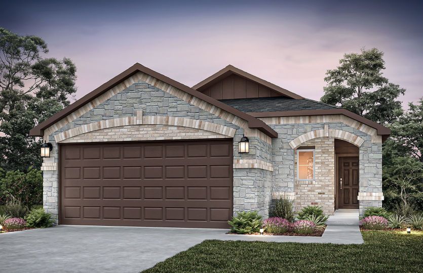 The Adams, a 1-story new construction home showing Home Exterior S