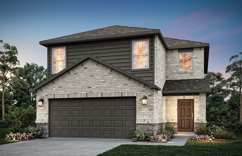 The Springfield, a 2-story new home showing Home Exterior X