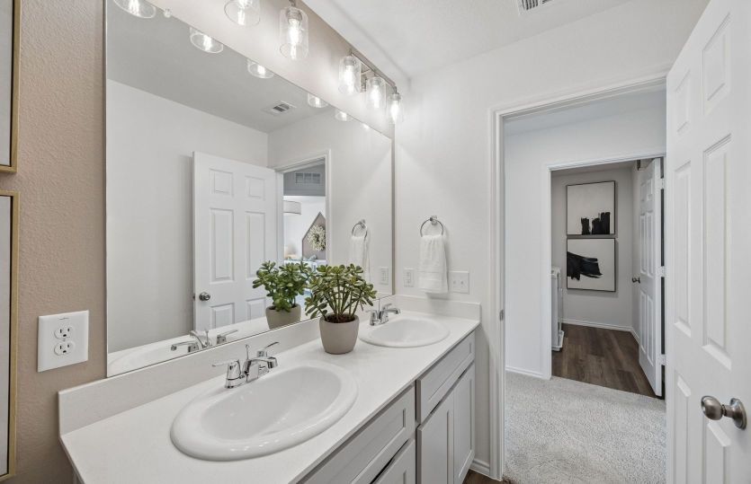 Secondary bathroom