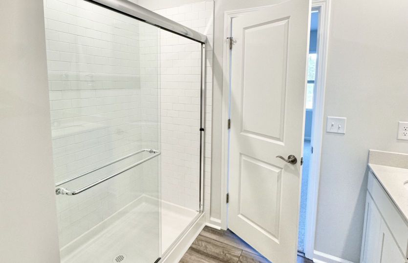 Owner's Walk-In Shower.