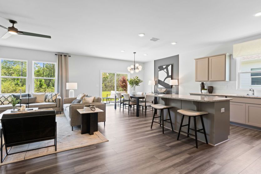 Open Concept Floorplan.