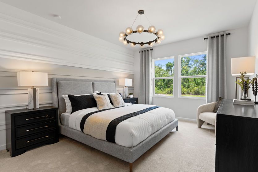 Stunning Owner's Suite.