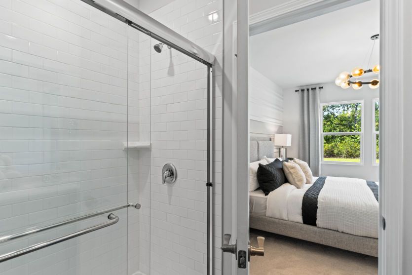 Owner's Walk-In Shower.