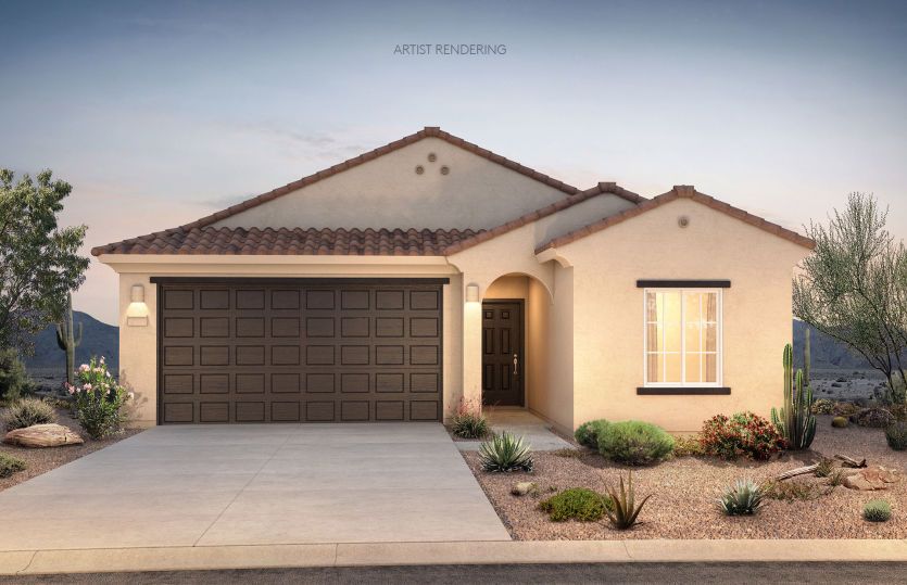 Lavender Elevation A