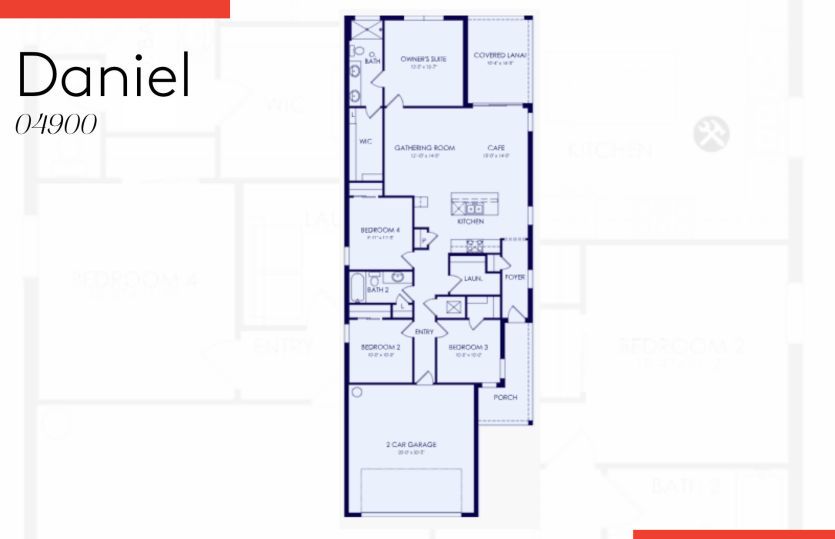 Floor plan of this home