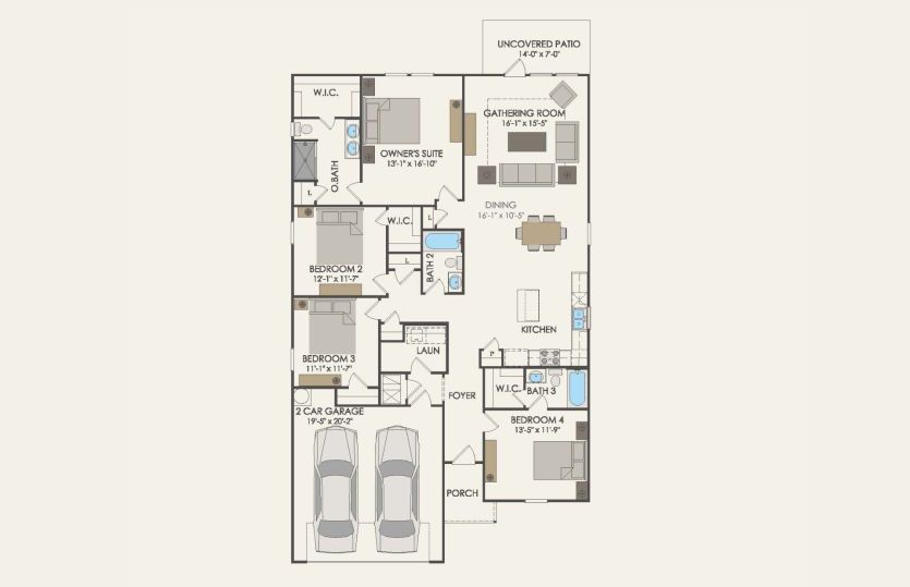 Floor plan for home