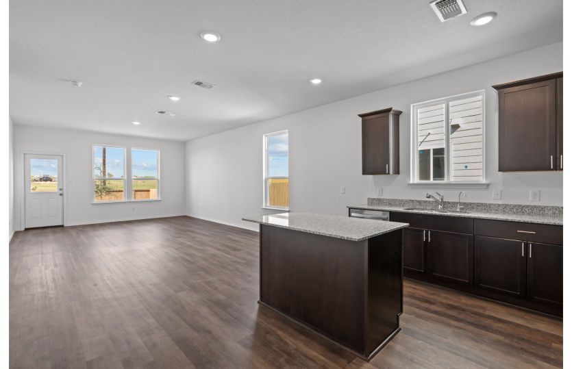 Kitchen & Gathering Area