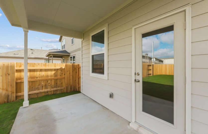 Covered Back Patio