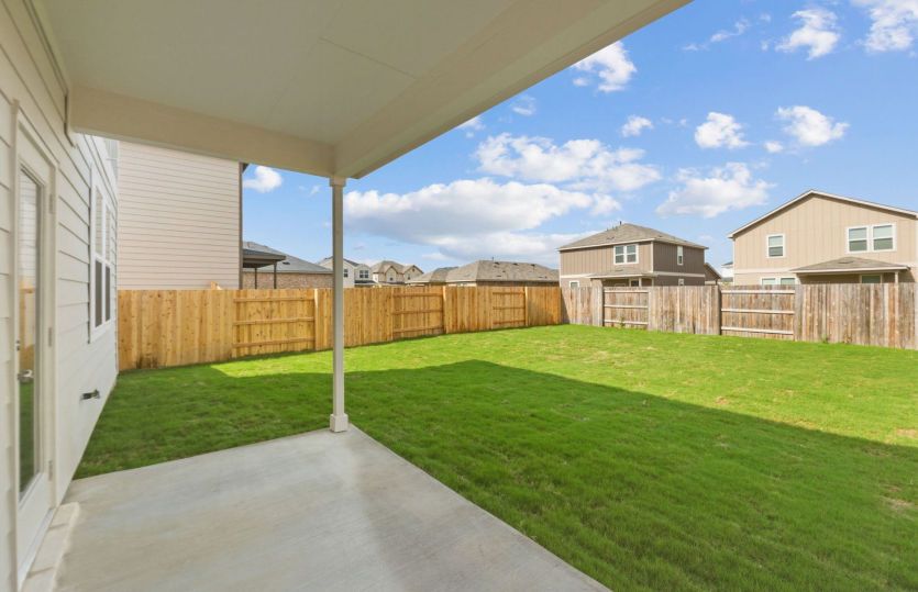 Covered Back Patio