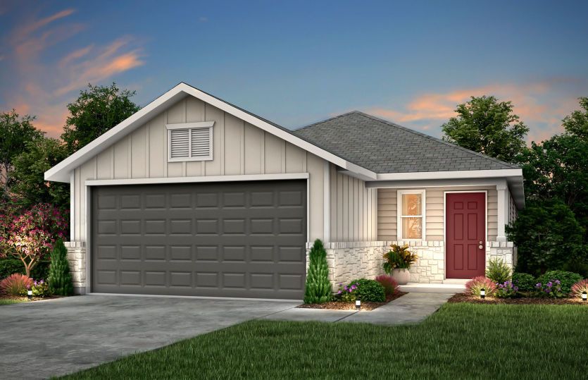 Taft - The Overlook at Creekside: New Braunfels, Texas - Centex Homes