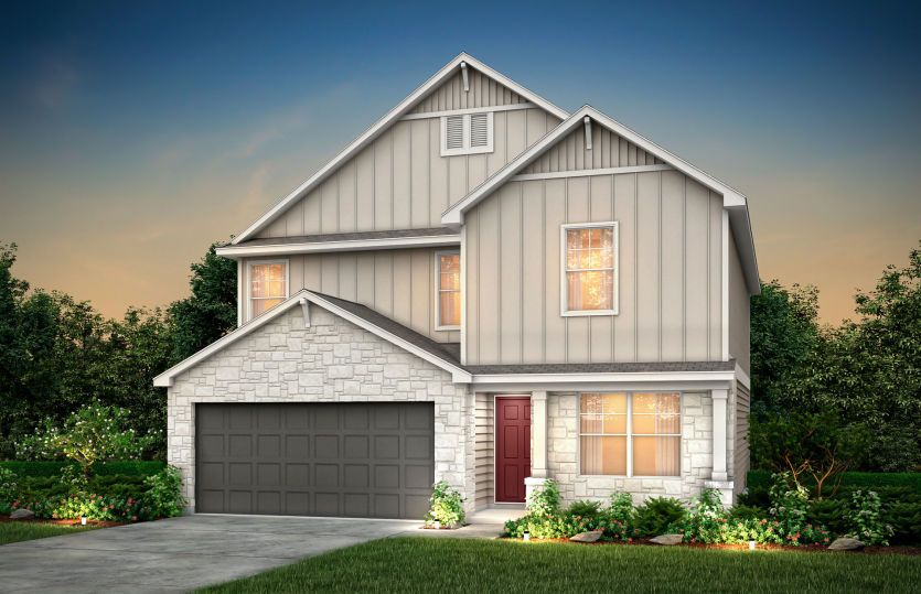 Sandalwood - The Overlook at Creekside: New Braunfels, Texas - Centex Homes