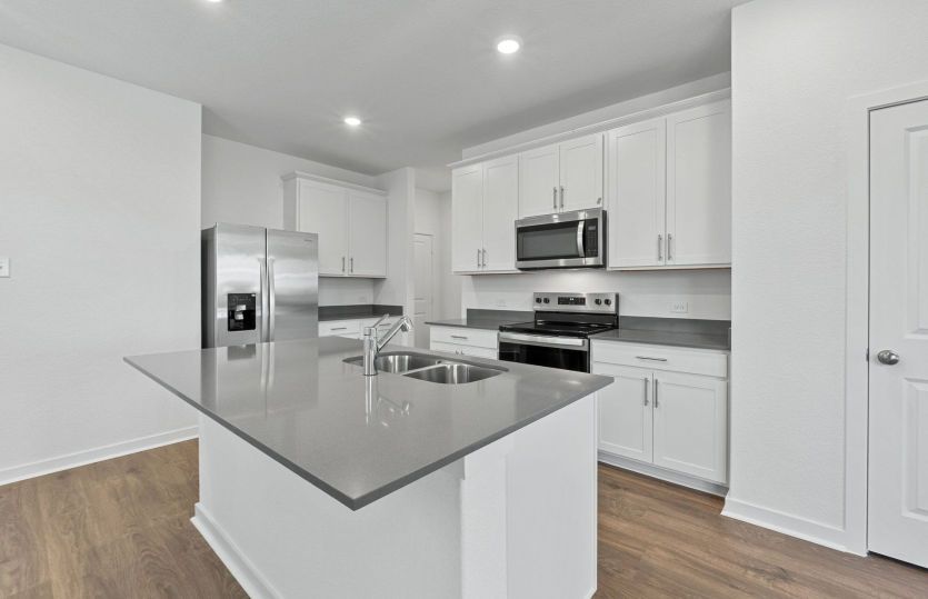 Open Kitchen with Island