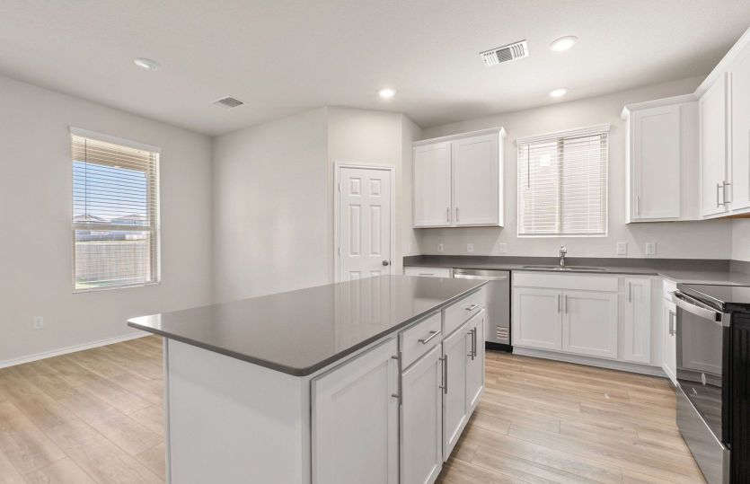 Representational Photo- Open Kitchen