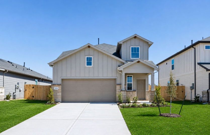 Gustine - Montgomery Bend: Montgomery, Texas - Centex Homes