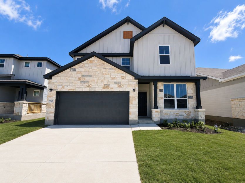Sandalwood - The Overlook at Creekside: New Braunfels, Texas - Centex Homes