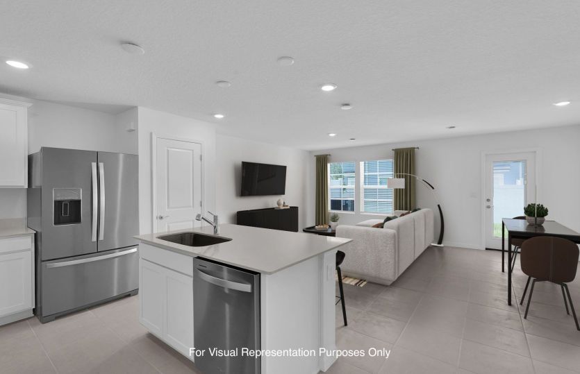 Model Representation | Open-Concept Living