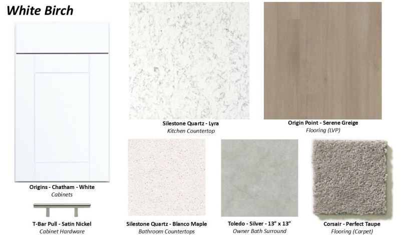 Design selections for home