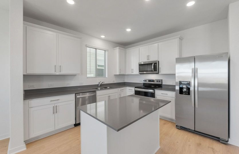 Representational Photo- Open Kitchen