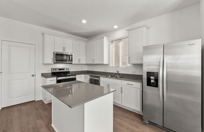 Representational Photo- Open Kitchen