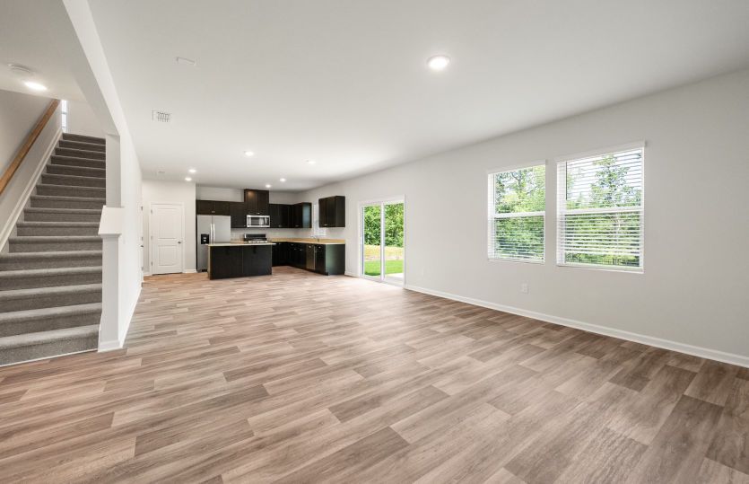 Rosella #101 - Kitchen, Dining & Great Room open for Connectivity between the Spaces