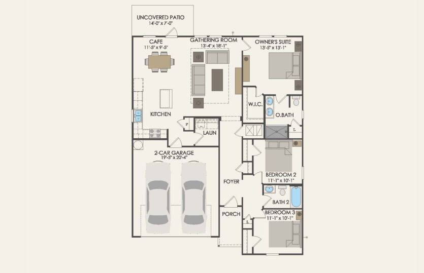 Floor plan for home
