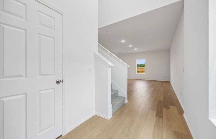 Welcoming entry into home