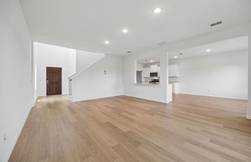 Beautiful flooring throughout home