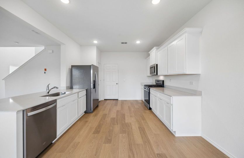 Spacious kitchen