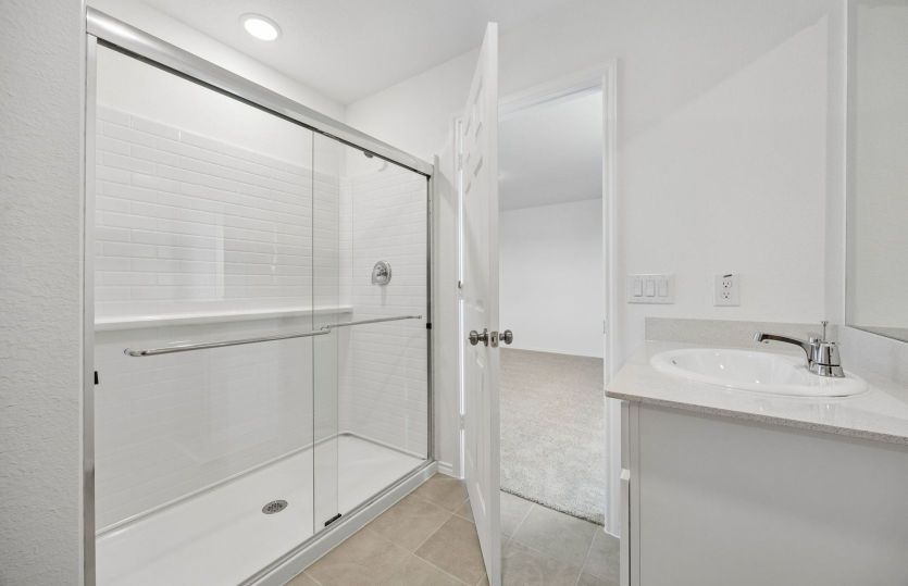 Private primary bath
