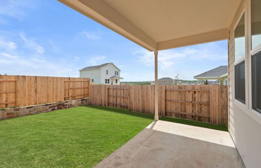 Covered Back Patio