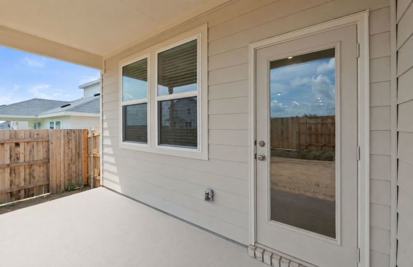 Covered Back Patio