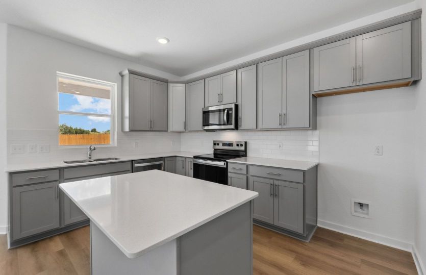 Representational Photo-Open Kitchen